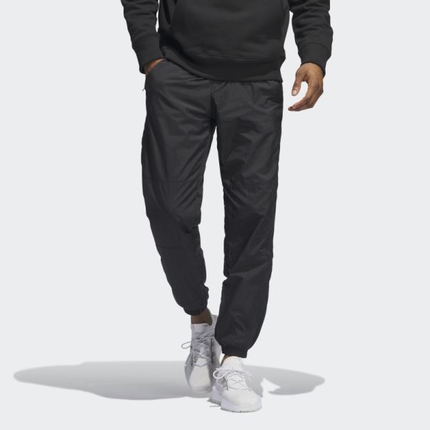 Pantalon En Nylon Froissé Premium Essentials Noir Adidas
