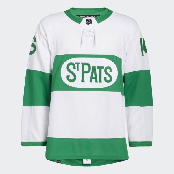 Adidas Maillot Mitch Marner Toronto St Pats Blanc