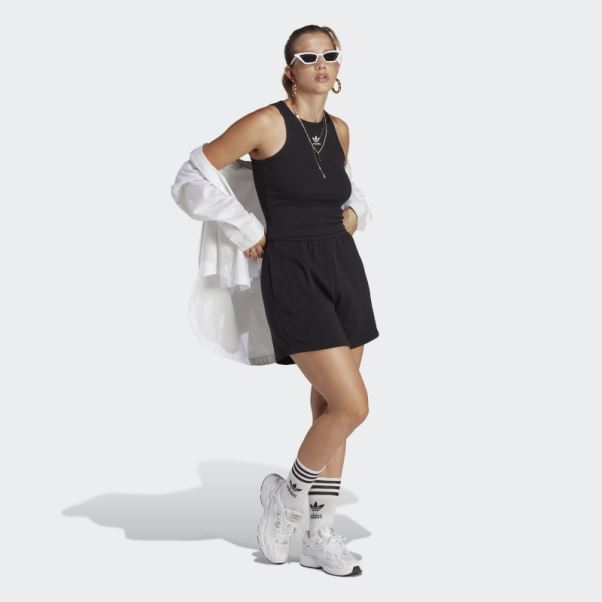 Adidas Adicolor Essentials Short En Molleton Noir