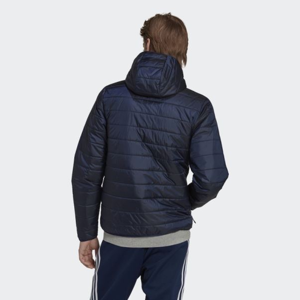 Doudoune Matelassée à Capuche Adidas Indigo Nuit