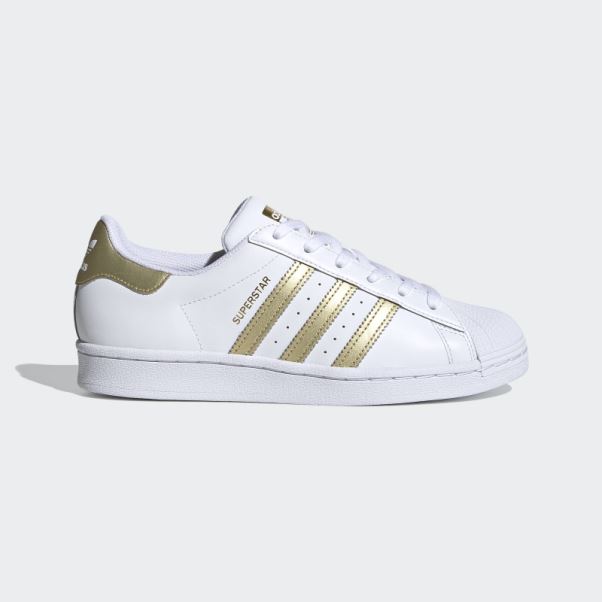 Adidas Superstar Chaussures Or Métallique Mode