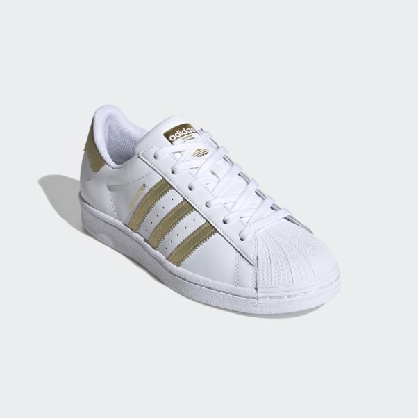 Adidas Superstar Chaussures Or Métallique Mode