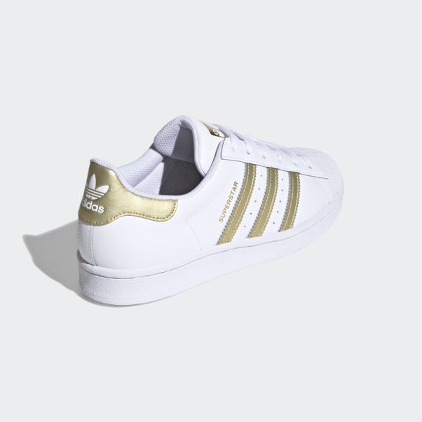 Adidas Superstar Chaussures Or Métallique Mode