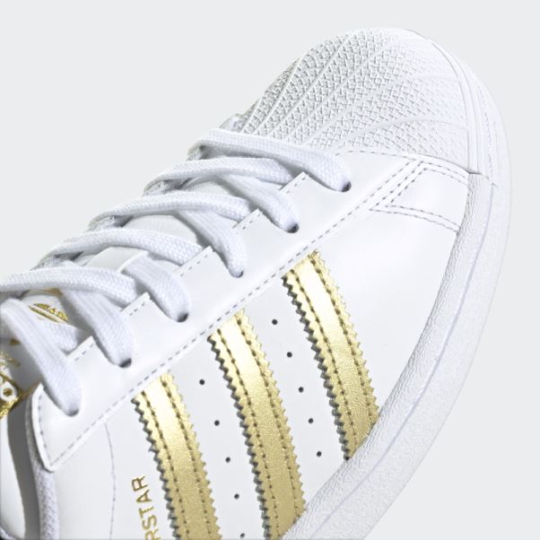 Adidas Superstar Chaussures Or Métallique Mode