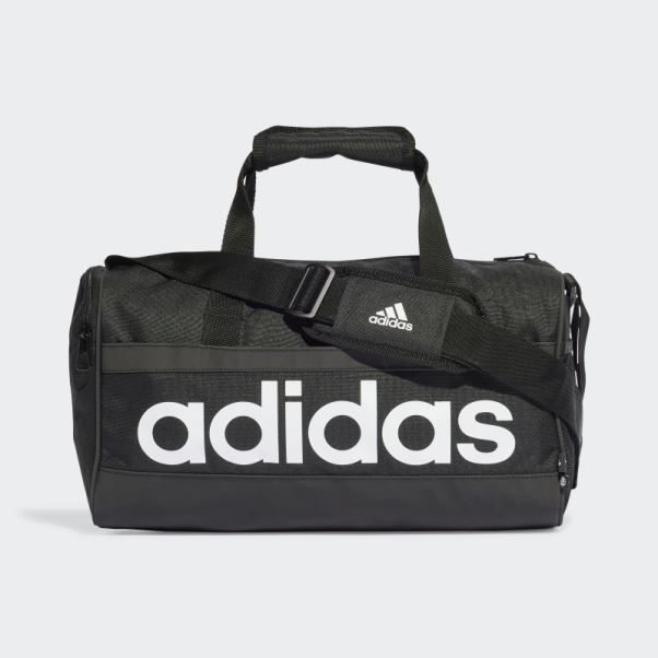 Sac Polochon Essentials Linear Extra Petit Adidas Noir