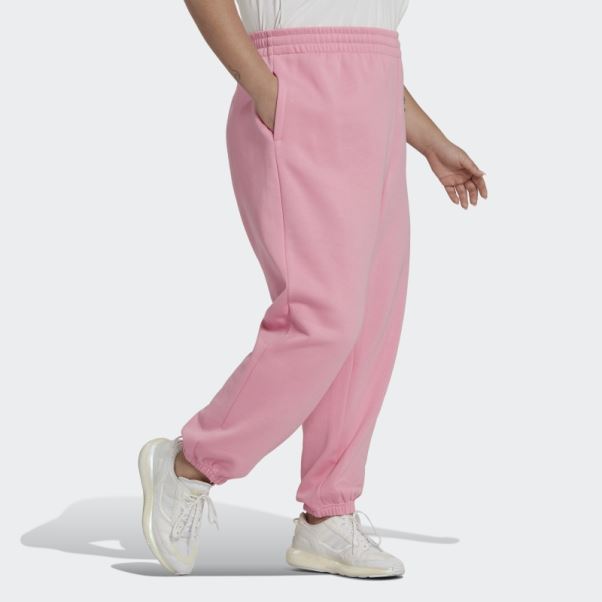 Pantalon Adidas Adicolor Essentials Rose (grande Taille)