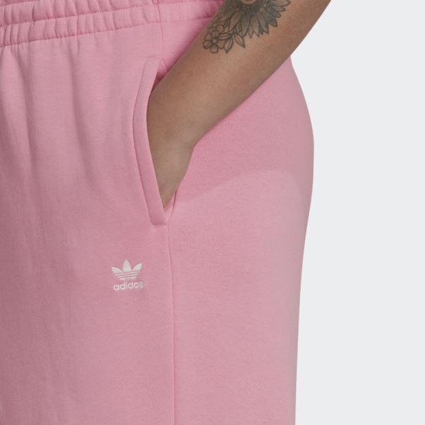 Pantalon Adidas Adicolor Essentials Rose (grande Taille)