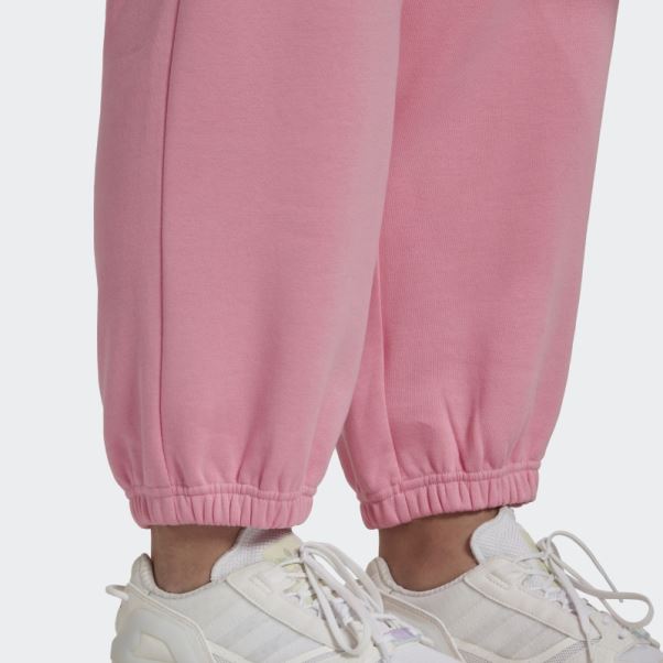 Pantalon Adidas Adicolor Essentials Rose (grande Taille)