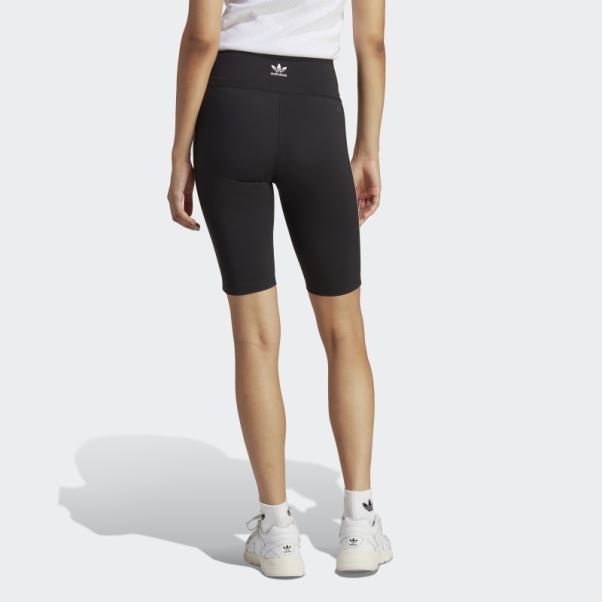 Collants Courts Taille Haute Adicolor Classics Noir Adidas
