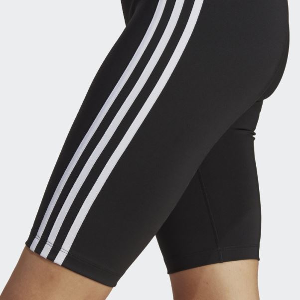 Collants Courts Taille Haute Adicolor Classics Noir Adidas