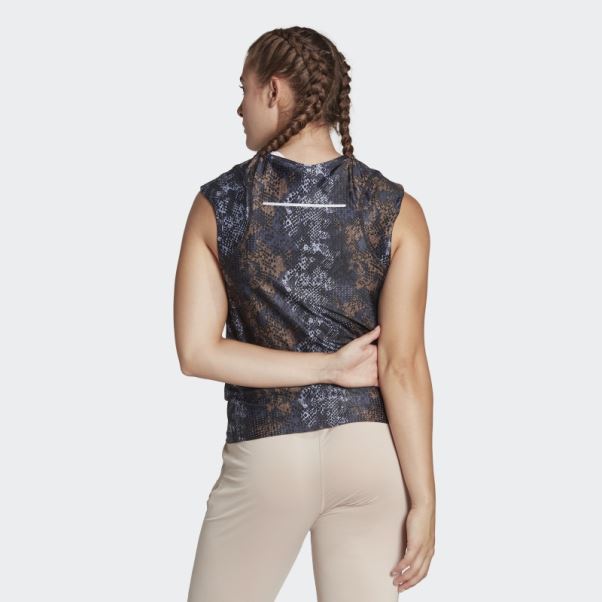 T-shirt De Course Rapide Adidas Fabriqué Avec De L'encre Plastique Parley Ocean