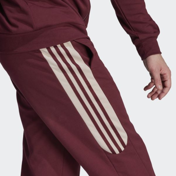 Survetement Adidas Colorblock Rouge Mode