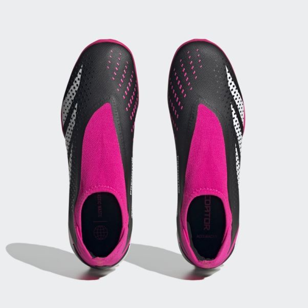 Predator Precision.3 Turf Bottes Sans Lacets Noir Adidas