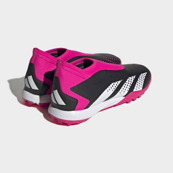 Predator Precision.3 Turf Bottes Sans Lacets Noir Adidas