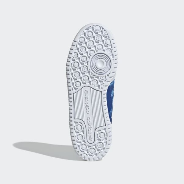 Forum Low Chaussures Bleu Royal Adidas