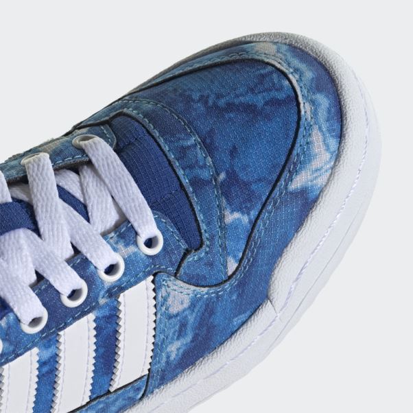 Forum Low Chaussures Bleu Royal Adidas