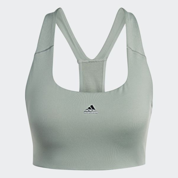 Soutien-gorge à Maintien Moyen Adidas Powerimpact Training Noir
