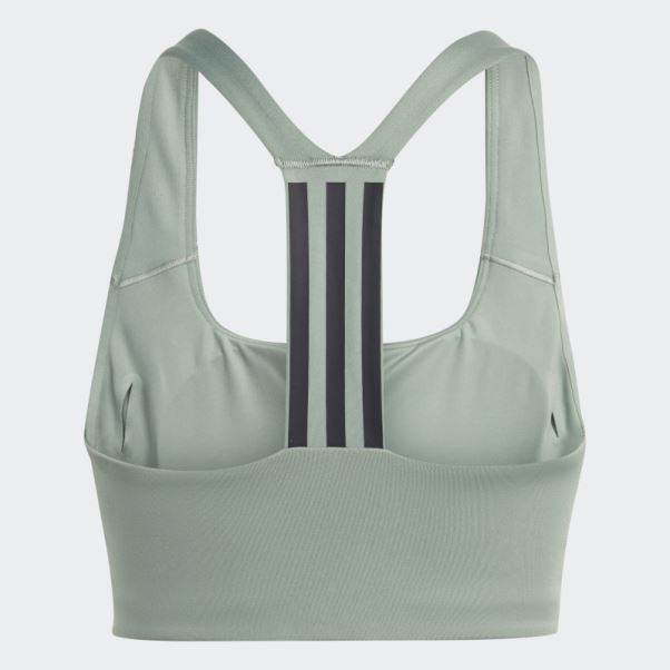 Soutien-gorge à Maintien Moyen Adidas Powerimpact Training Noir