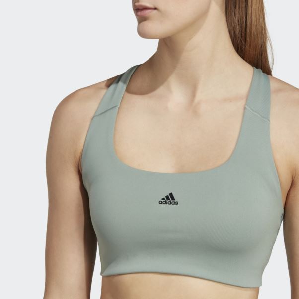 Soutien-gorge à Maintien Moyen Adidas Powerimpact Training Noir