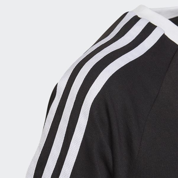 T-shirt Adicolor 3 Bandes Noir Adidas