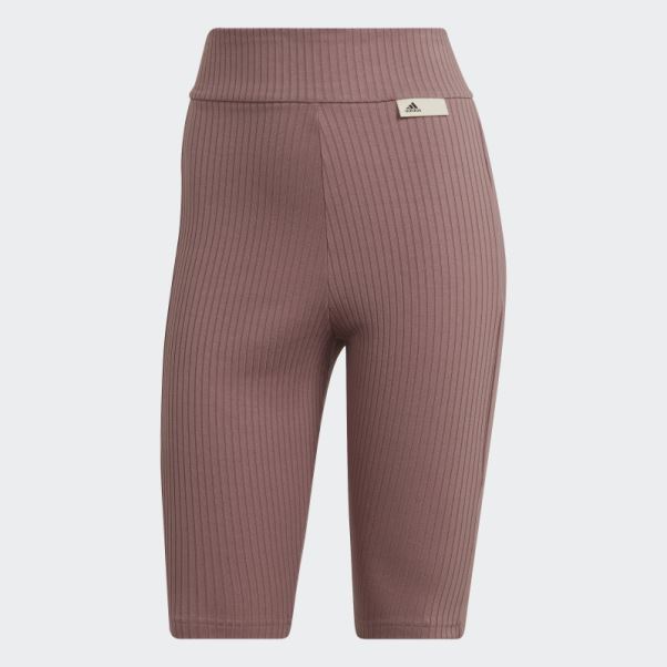 Studio Lounge Short Côtelé Adidas Violet