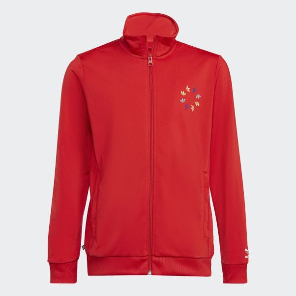 Survetement Adicolor Rouge Adidas