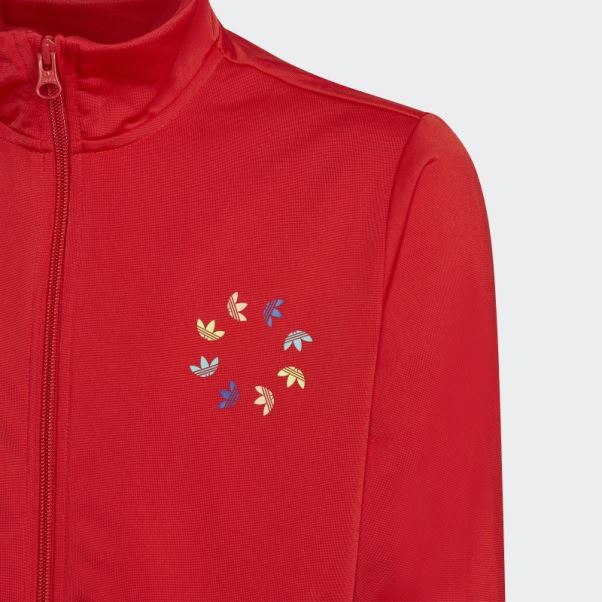 Survetement Adicolor Rouge Adidas