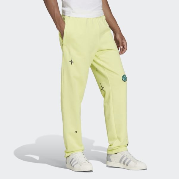 Jaune R.y.v. Pantalon De Jogging Graphique Adidas