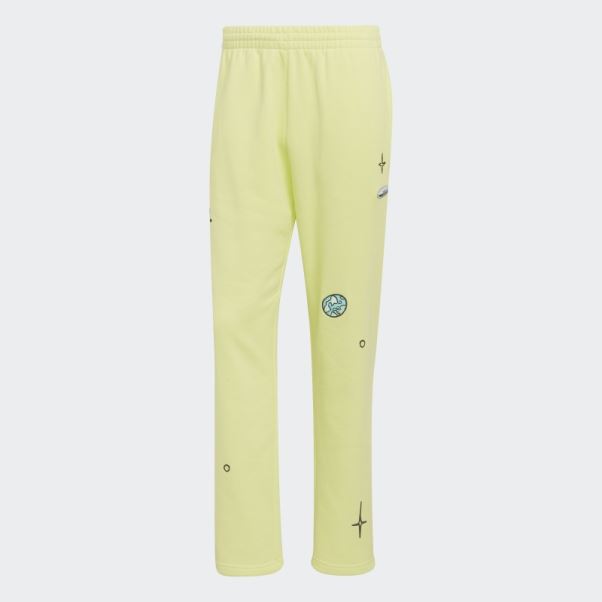 Jaune R.y.v. Pantalon De Jogging Graphique Adidas