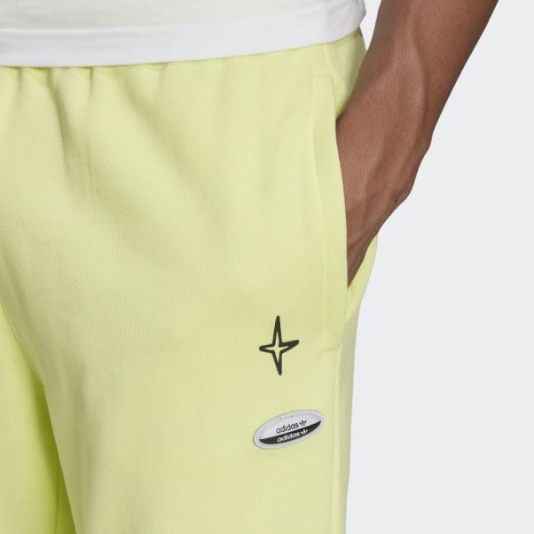Jaune R.y.v. Pantalon De Jogging Graphique Adidas