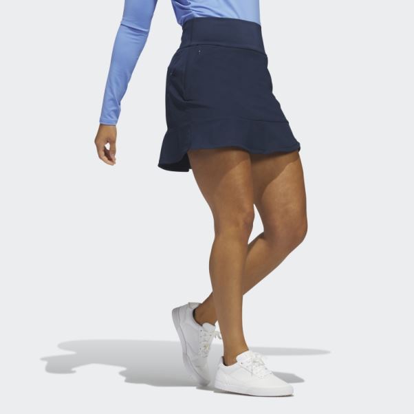 Jupe-short à Volants Bleu Marine Adidas