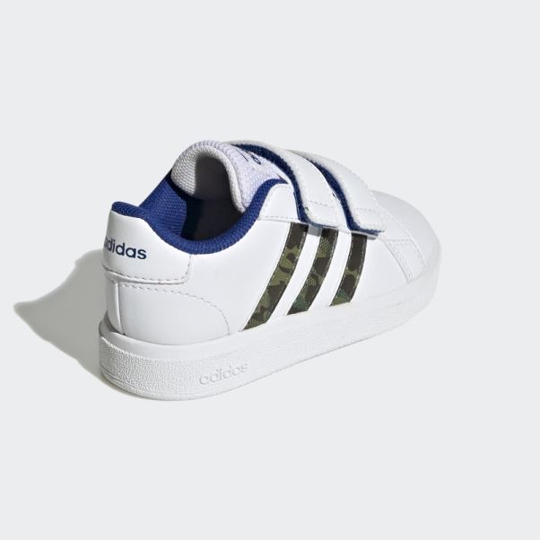 Chaussures Adidas Grand Court 2.0 Bleu Royal