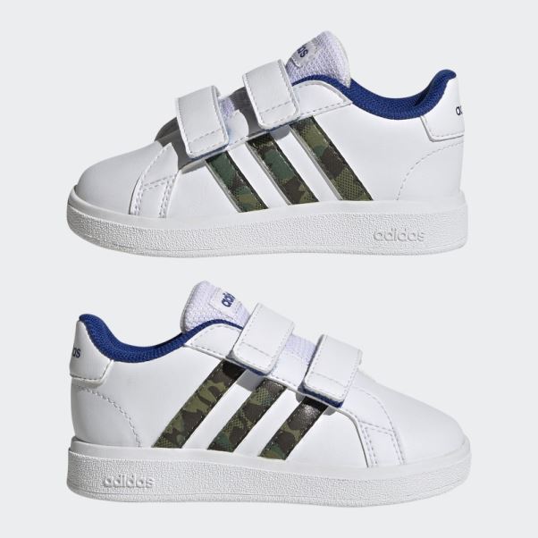 Chaussures Adidas Grand Court 2.0 Bleu Royal