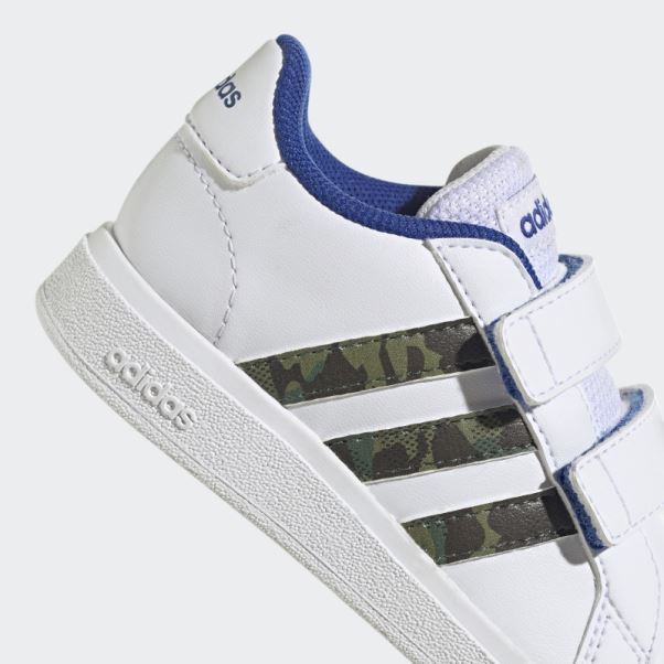 Chaussures Adidas Grand Court 2.0 Bleu Royal