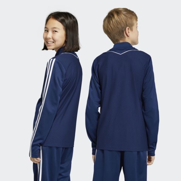 Veste D'entrainement Adidas Tiro 23 League Bleu Marine Mode