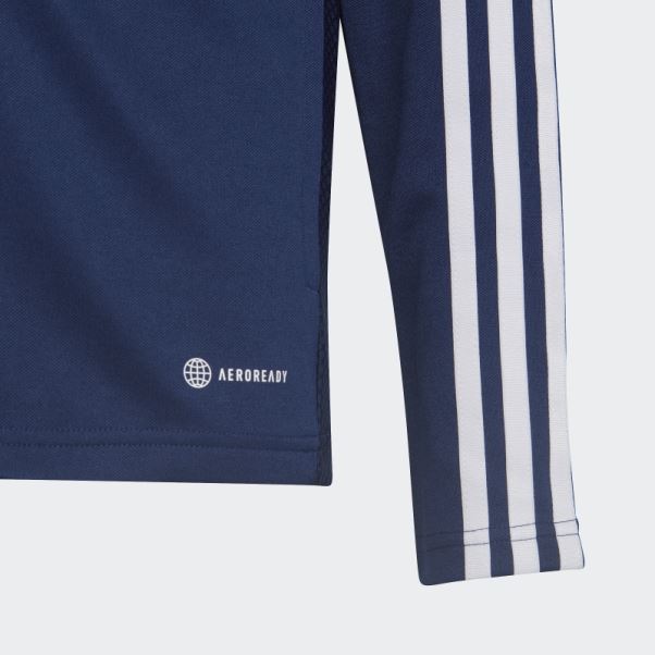 Veste D'entrainement Adidas Tiro 23 League Bleu Marine