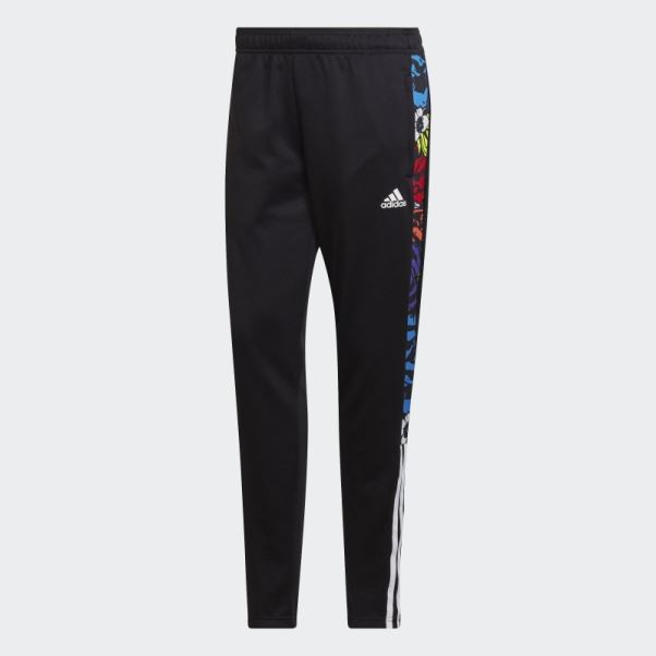Pantalon De Survêtement Tiro Fleur Noir Adidas