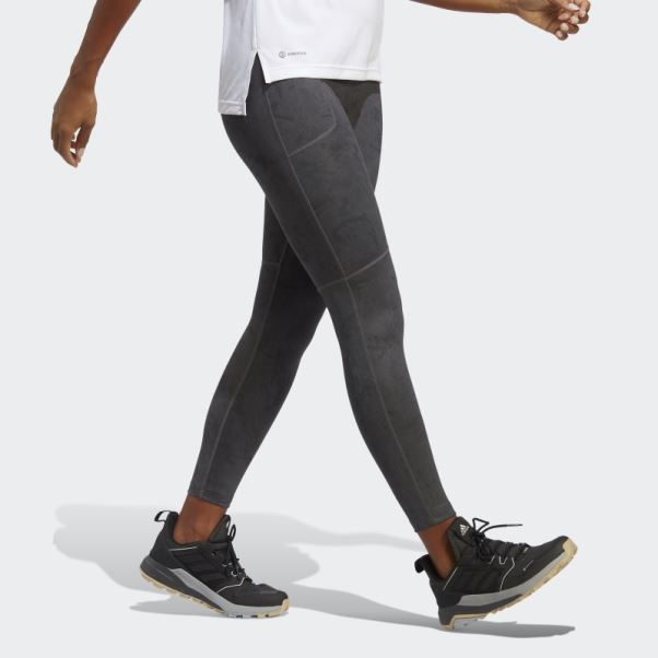 Legging Adidas Terrex Multi Imprimé Allover Gris