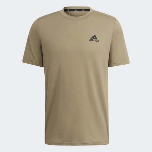 Orbite Vert Adidas Aeroready Conçu Pour Se Déplacer Tee-shirt De Sport Feelready