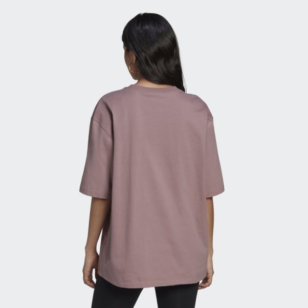 Tee Shirt Adicolor Essentials Adidas Violet
