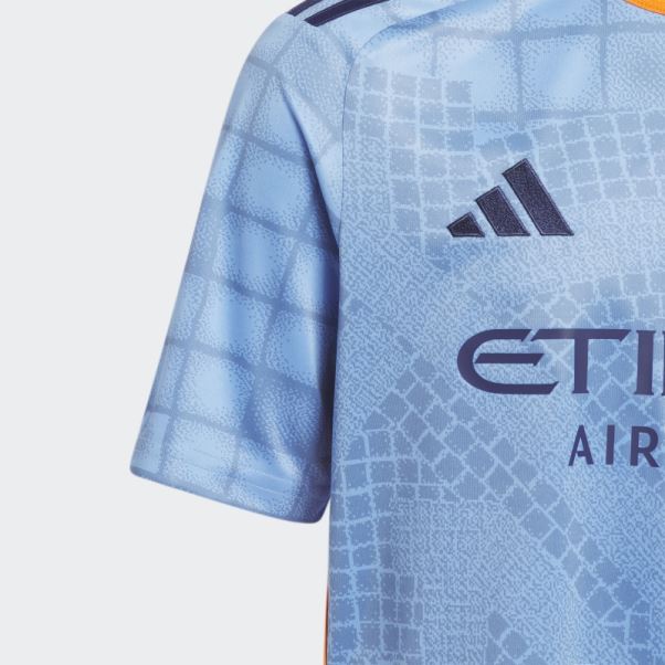 Maillot Domicile New York City Fc 23/24 Bahia Bleu Clair Adidas