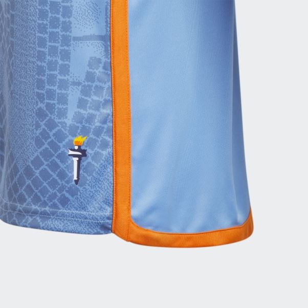 Maillot Domicile New York City Fc 23/24 Bahia Bleu Clair Adidas