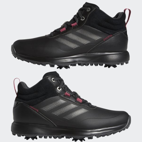 Chaussure De Golf Mi-haute Adidas S2g Rose