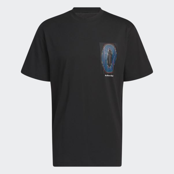 Tee Shirt Dame 9 Adidas Noir