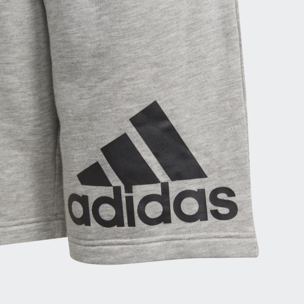 Short Adidas Essentials Gris Moyen Chaud