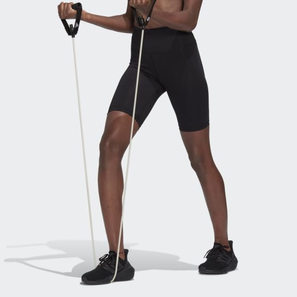 Optime Training Bike Short Leggings Adidas Noir