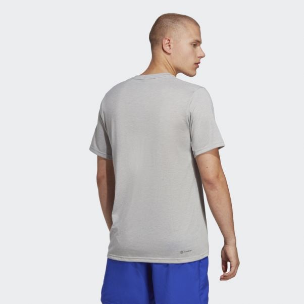 T-shirt D'entraînement Confort Adidas Train Essentials Noir