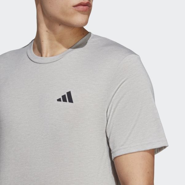 T-shirt D'entraînement Confort Adidas Train Essentials Noir