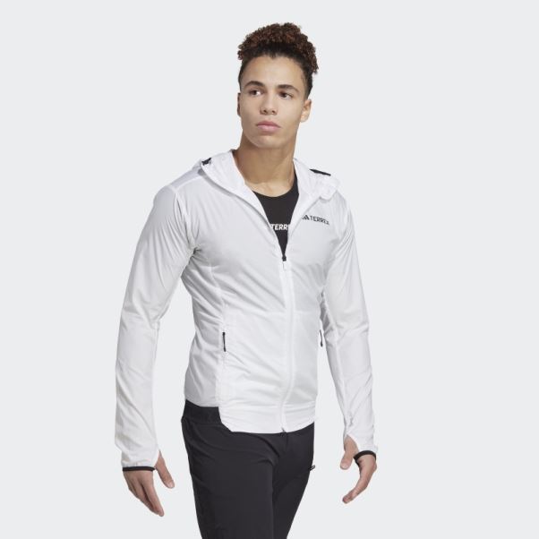 Coupe-vent Adidas Terrex Xperior Windweave Blanc