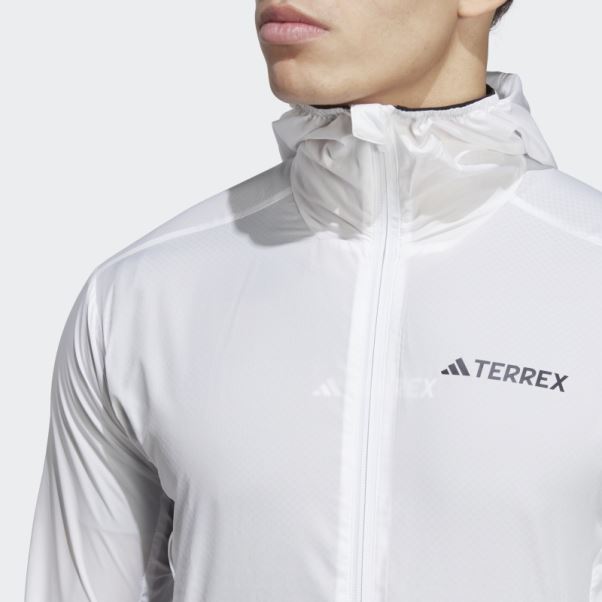 Coupe-vent Adidas Terrex Xperior Windweave Blanc